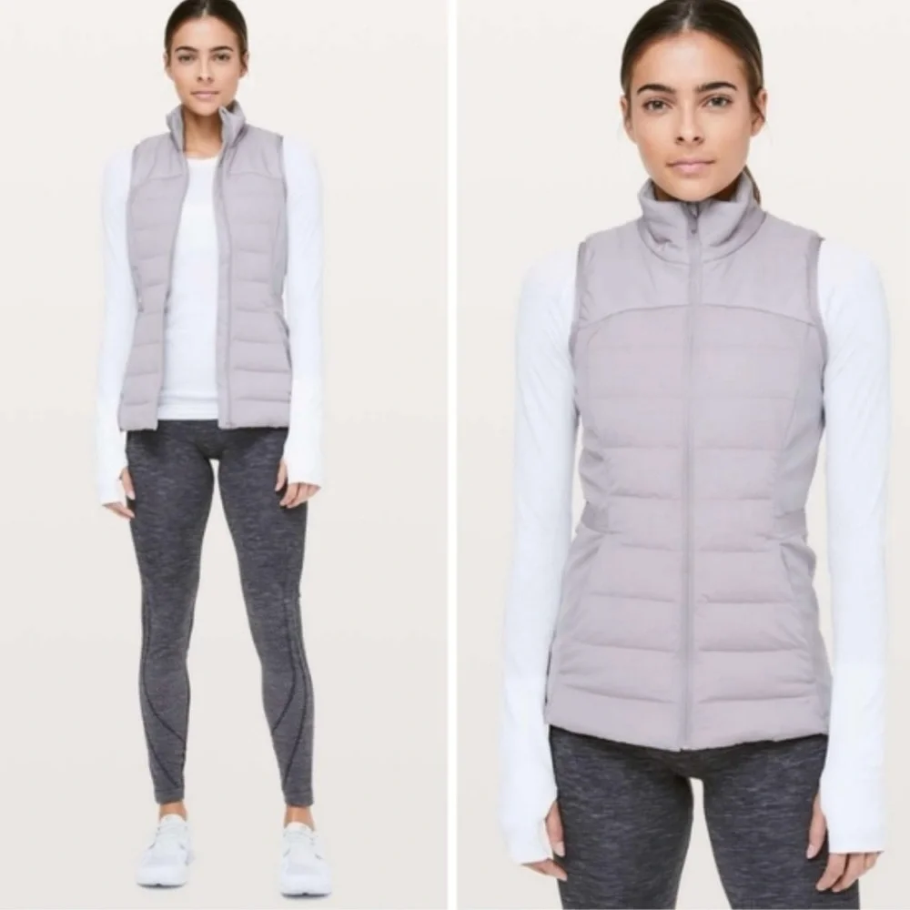 Lululemon light pink Down‎ Vest